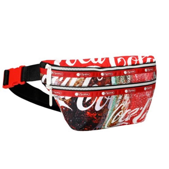 COCA-COLA x LeSPORTSAC HERITAGE BELT BAG *NEW* - Picture 1 of 8